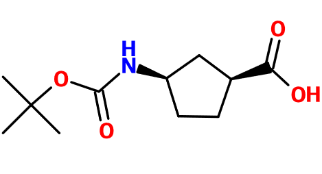 (image for) MC095914 Cis-3-(N-Boc-amino)-cyclopentanecarboxylic acid